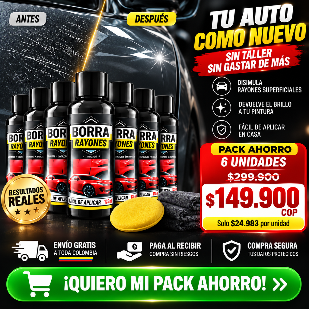 🔥 ¡OFERTA ESPECIAL! BORRA RAYONES — PACK DE 6 UNIDADES