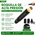 BOQUILLA DE ALTA PRESIÓN PARA MANGUERA