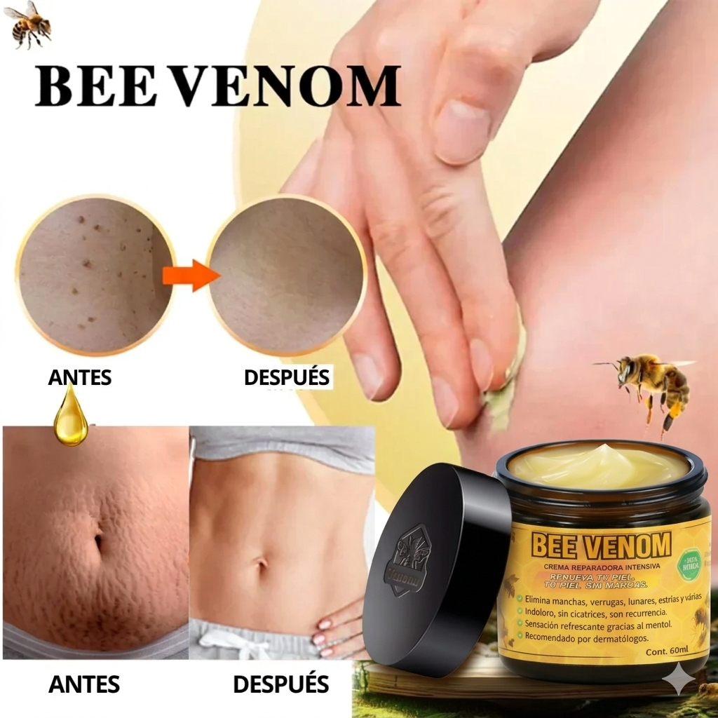🐝CREMA DE VENENO DE ABEJAS