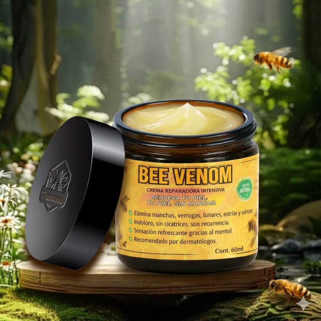 🐝CREMA DE VENENO DE ABEJAS