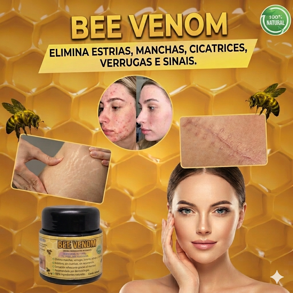 🐝CREMA DE VENENO DE ABEJAS