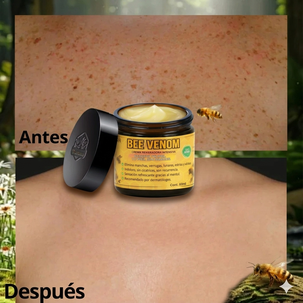 🐝CREMA DE VENENO DE ABEJAS