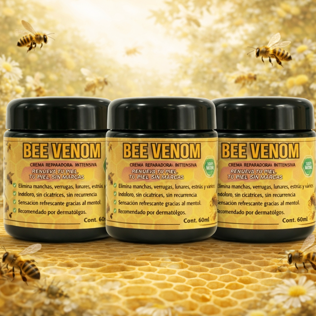 🐝CREMA DE VENENO DE ABEJAS